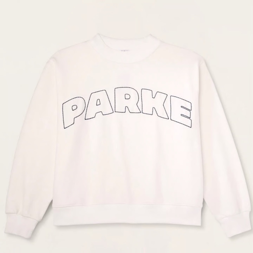 Parke x target white mock neck S/m